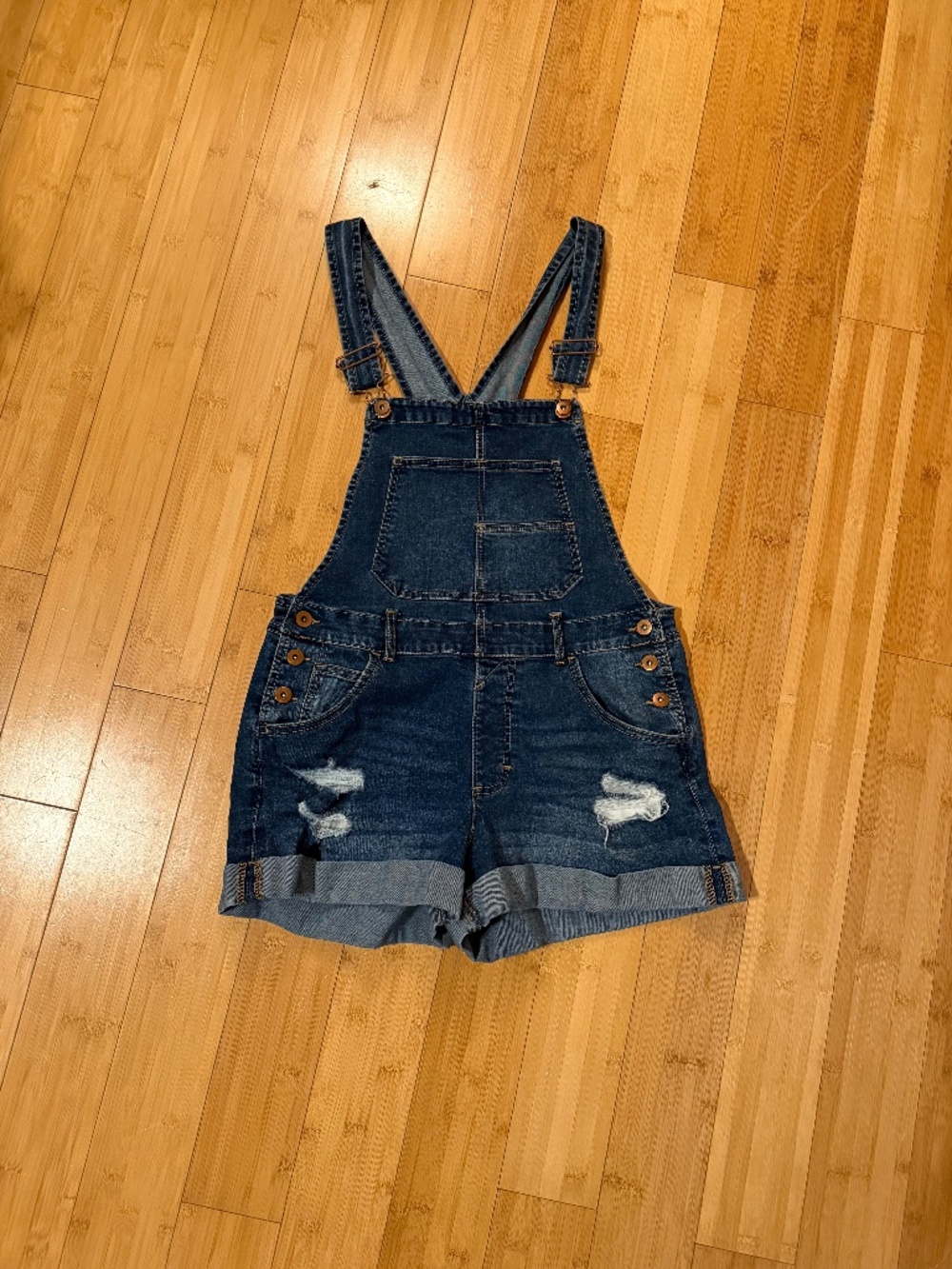 Overall Shorts